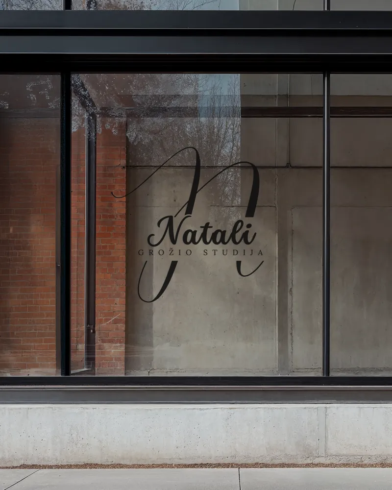 Natali Beauty Studio — Brand identity · Logo design